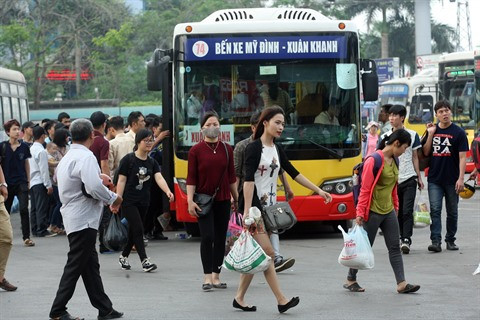 Les taxis Uber et Grab bannis de certaines rues de Hanoi aux heures de pointe ảnh 2 Les taxis Uber et Grab bannis de certaines rues de Hanoi aux heures de pointe ảnh 2