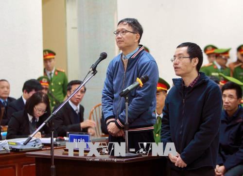 Trinh Xuân Thanh plaide non coupable, Dinh La Thang se justifie ảnh 1 Trinh Xuân Thanh plaide non coupable, Dinh La Thang se justifie ảnh 1