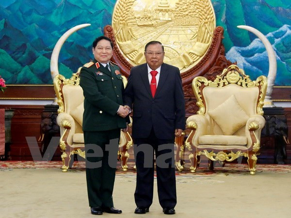 Renforcement des relations Vietnam-Laos dans la défense ảnh 1 Renforcement des relations Vietnam-Laos dans la défense ảnh 1