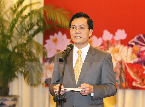 Nouvel An: rencontre avec des attachés de presse et reporters étrangers au Vietnam ảnh 1 Nouvel An: rencontre avec des attachés de presse et reporters étrangers au Vietnam ảnh 1