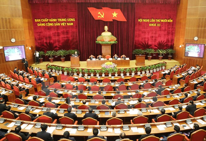 Ouverture du 14e Plénum du CC du PCV (XIe mandat) ảnh 1 Ouverture du 14e Plénum du CC du PCV (XIe mandat) ảnh 1