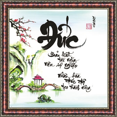 La calligraphie en quôc ngu, une tendance à maintenir ảnh 2 La calligraphie en quôc ngu, une tendance à maintenir ảnh 2