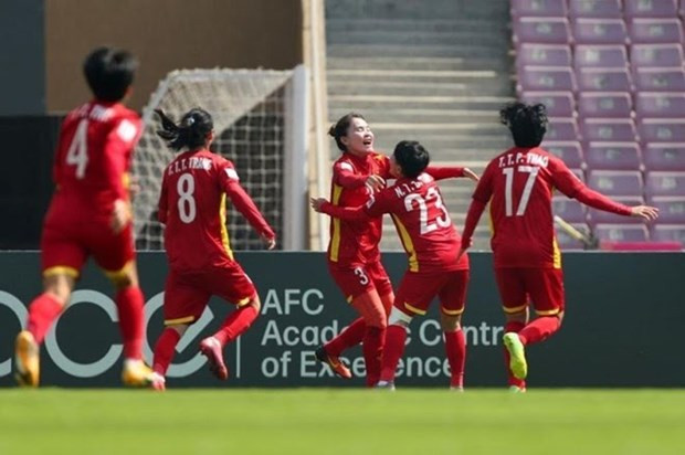 Le président décide de décerner l'Ordre du travail à l'équipe nationale féminine de football ảnh 1 Le président décide de décerner l'Ordre du travail à l'équipe nationale féminine de football ảnh 1