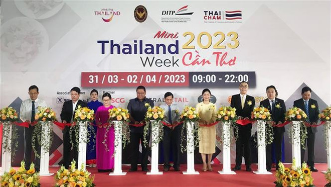 Ouverture de la semaine de produits thaïlandais Mini Thailand Week 2023 à Can Tho ảnh 1