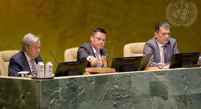Le Vietnam contribue à la Résolution demandant l'acte de la CIJ lié au changement climatique ảnh 1 Le Vietnam contribue à la Résolution demandant l'acte de la CIJ lié au changement climatique ảnh 1