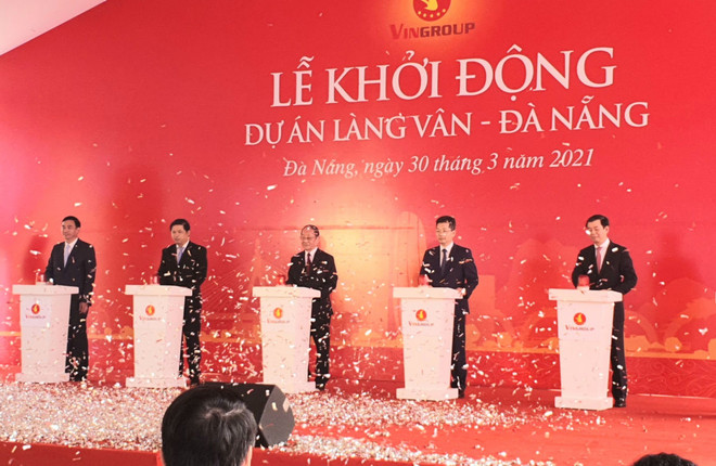 Da Nang: lancement du projet Vinpearl Lang Van d'un invetissement de 1,5 milliard de dollars ảnh 1 Da Nang: lancement du projet Vinpearl Lang Van d'un invetissement de 1,5 milliard de dollars ảnh 1