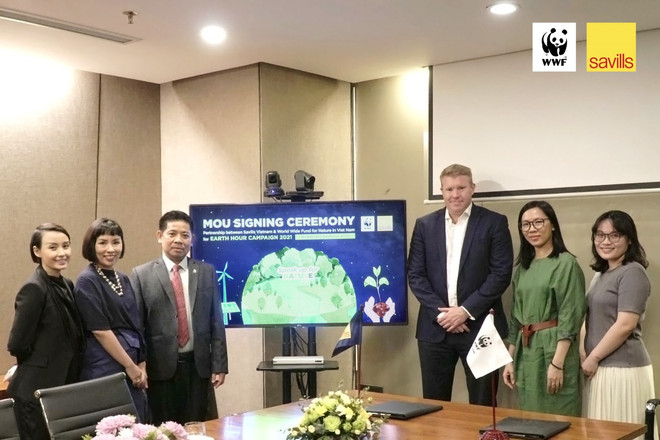 Accord de coopération entre Savills et le WWF ảnh 1 Accord de coopération entre Savills et le WWF ảnh 1