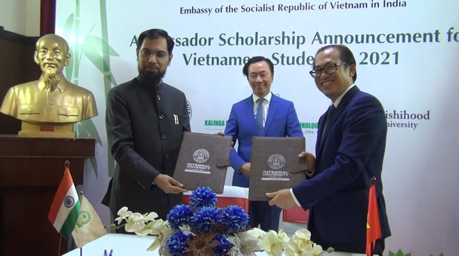 L'ambassade du Vietnam en Inde annonce le programme de bourses Ambassadeur 2021 ảnh 1 L'ambassade du Vietnam en Inde annonce le programme de bourses Ambassadeur 2021 ảnh 1