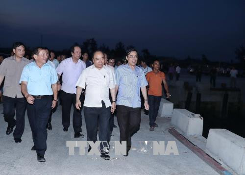 Incident environnemental au Centre: le PM se rend à Thua Thien-Hue et Quang Tri ảnh 1 Incident environnemental au Centre: le PM se rend à Thua Thien-Hue et Quang Tri ảnh 1
