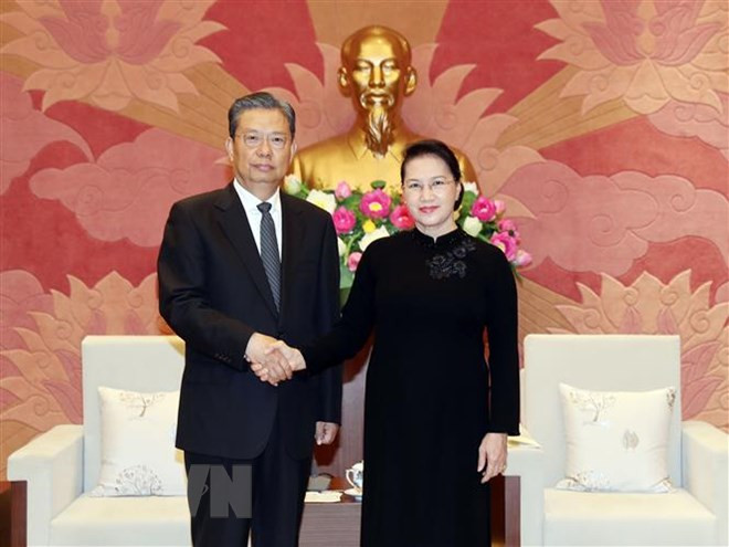 La présidente de l'AN reçoit un dirigeant chinois ảnh 1 La présidente de l'AN reçoit un dirigeant chinois ảnh 1