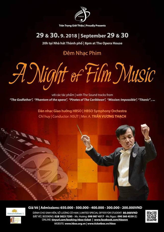 “Une nuit de Musique de film” à Hô Chi Minh-Ville ảnh 1 “Une nuit de Musique de film” à Hô Chi Minh-Ville ảnh 1