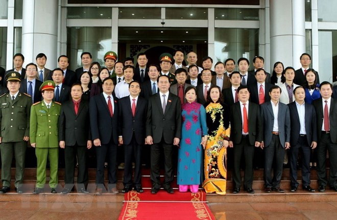 Le président Tran Dai Quang et ses sentiments accordés à Ninh Binh ảnh 1 Le président Tran Dai Quang et ses sentiments accordés à Ninh Binh ảnh 1