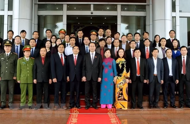 Le président Tran Dai Quang et ses sentiments accordés à Ninh Binh ảnh 1