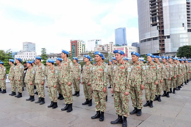 Les forces de maintien de la paix du Vietnam prêtes à partir au Soudan du Sud ảnh 1 Les forces de maintien de la paix du Vietnam prêtes à partir au Soudan du Sud ảnh 1