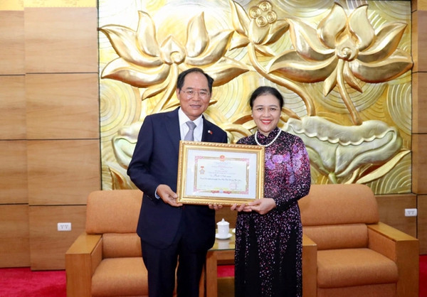 L'ambassadeur de République de Corée au Vietnam à l’honneur ảnh 1 L'ambassadeur de République de Corée au Vietnam à l’honneur ảnh 1