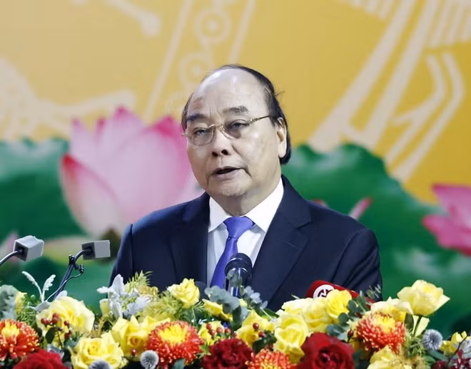 Le président au lancement du Mois d’action pour les personnes âgées 2022 à Hung Yen ảnh 1