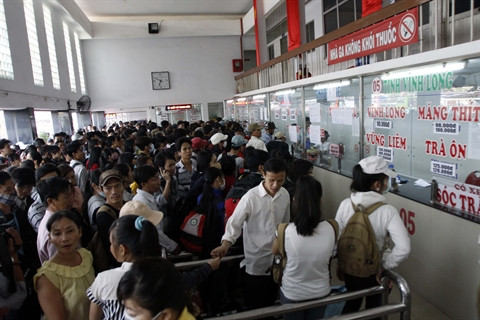 Les gares routières se mobilisent pour le Têt ảnh 1 Les gares routières se mobilisent pour le Têt ảnh 1