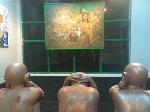 Hanoi, capitale de l’art contemporain en janvier ảnh 2 Hanoi, capitale de l’art contemporain en janvier ảnh 2