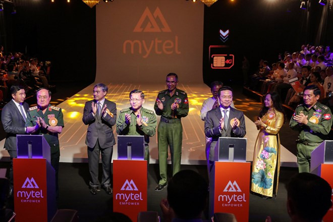 Le projet Mytel de Viettel est mis en service au Myanmar ảnh 1