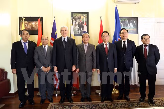 Le Comité de l’ASEAN à Rome parle connectivité et partenariat ảnh 1 Le Comité de l’ASEAN à Rome parle connectivité et partenariat ảnh 1