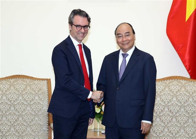 Le Premier ministre reçoit le chef de la Délégation de l’UE au Vietnam ảnh 1