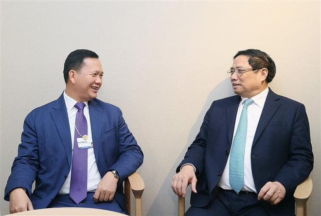 Le PM vietnamien rencontre des dirigeants des pays et d'organisations internationales ảnh 1 Le PM vietnamien rencontre des dirigeants des pays et d'organisations internationales ảnh 1