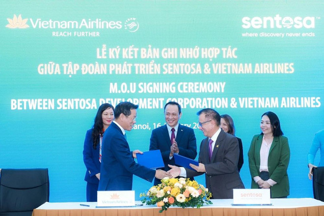 Vietnam Airlines coopère avec la SDC pour stimuler le tourisme Vietnam-Singapour ảnh 1 Vietnam Airlines coopère avec la SDC pour stimuler le tourisme Vietnam-Singapour ảnh 1