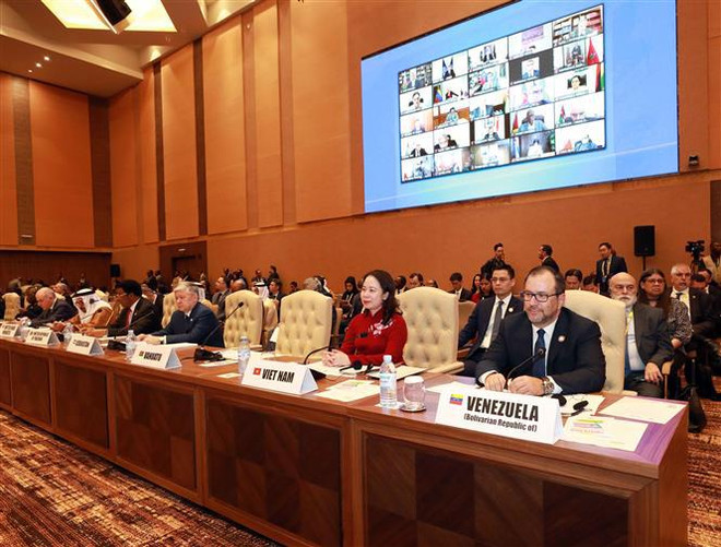 La vice-présidente Vo Thi Anh Xuân au 19e Sommet du Mouvement des non-alignés à Kampala ảnh 1 La vice-présidente Vo Thi Anh Xuân au 19e Sommet du Mouvement des non-alignés à Kampala ảnh 1