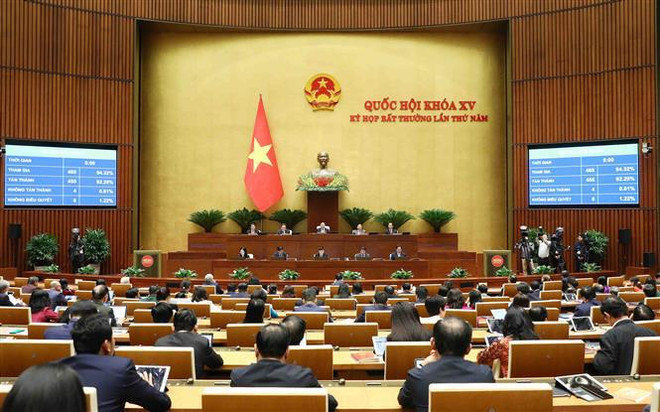 Conférence de presse sur les résultats de la 5e session extraordinaire de la 15e AN ảnh 2