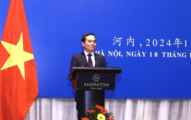 Cérémonie marquant le 74e anniversaire des relations diplomatiques Vietnam- Chine ảnh 1 Cérémonie marquant le 74e anniversaire des relations diplomatiques Vietnam- Chine ảnh 1