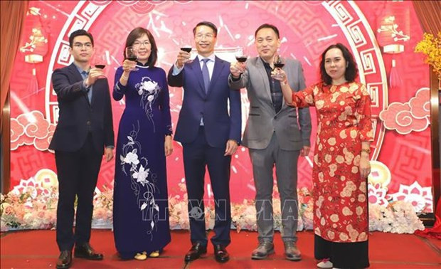 Les Vietnamiens célèbrent le Nouvel An lunaire à Hong Kong ảnh 1 Les Vietnamiens célèbrent le Nouvel An lunaire à Hong Kong ảnh 1