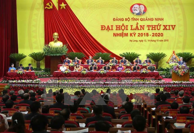 Ouverture du 14e congrès de l’organisation du PCV pour Quang Ninh ảnh 1 Ouverture du 14e congrès de l’organisation du PCV pour Quang Ninh ảnh 1