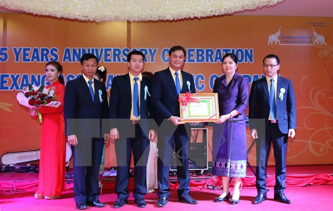 La compagnie d'assurances LAP contribue aux relations Vietnam-Laos ảnh 1 La compagnie d'assurances LAP contribue aux relations Vietnam-Laos ảnh 1