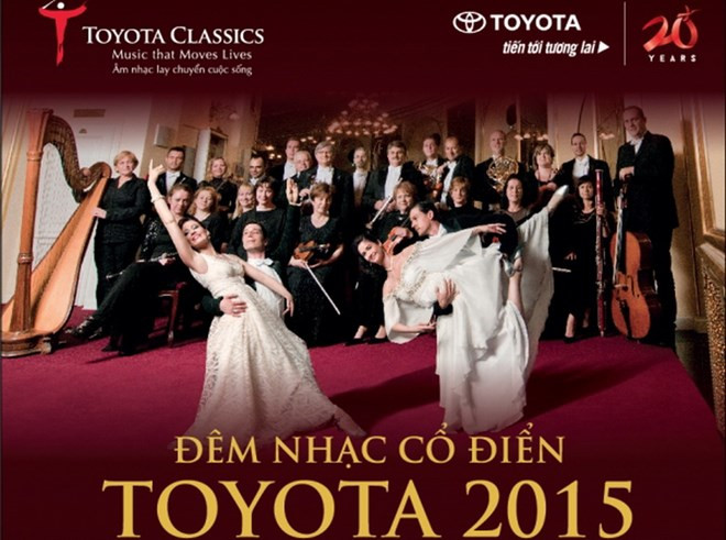 Le concert classique TOYOTA 2015 attendu à Hanoi ảnh 1 Le concert classique TOYOTA 2015 attendu à Hanoi ảnh 1