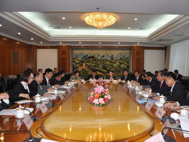 Le Vietnam et la Chine renforcent leur coopération dans les infrastructures terrestres ảnh 1 Le Vietnam et la Chine renforcent leur coopération dans les infrastructures terrestres ảnh 1