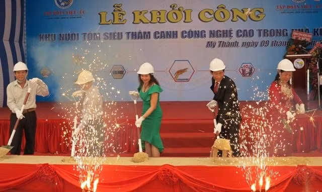 Mise en chantier d'un complexe de production de crevettes de haute qualité ảnh 1