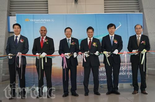 Vietnam Airlines : exploitation du A350-900 sur la ligne Hanoi-Séoul ảnh 1 Vietnam Airlines : exploitation du A350-900 sur la ligne Hanoi-Séoul ảnh 1