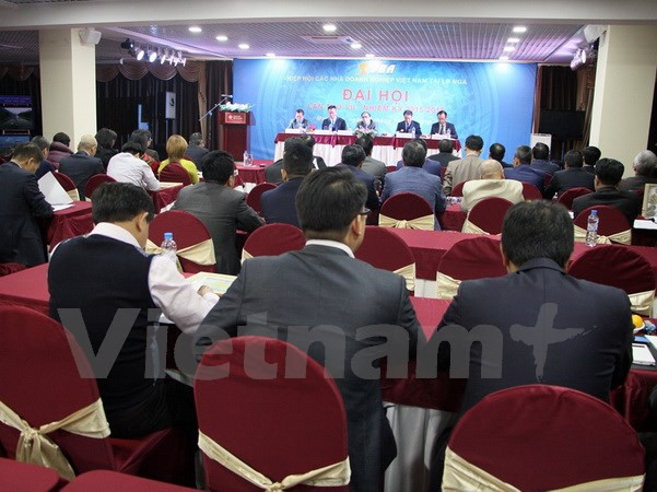 Congrès de l’Association des entreprises vietnamiennes en Russie ảnh 1 Congrès de l’Association des entreprises vietnamiennes en Russie ảnh 1