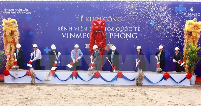 Vingroup: mise en chantier de la polyclinique internationale Vinmec Hai Phong ảnh 1