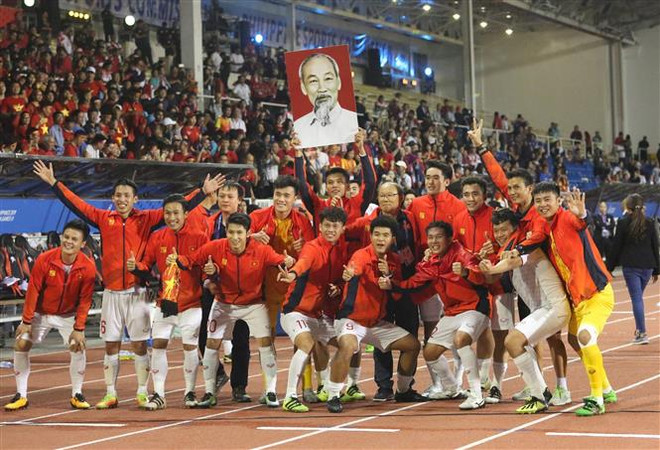 Football : le Vietnam bat l’Indonésie 3-0 en finale des SEA Games 30 ảnh 1 Football : le Vietnam bat l’Indonésie 3-0 en finale des SEA Games 30 ảnh 1