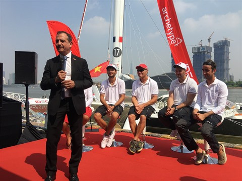 Le voilier le plus rapide du monde a jeté l’ancre à Hô Chi Minh-Ville ảnh 2 Le voilier le plus rapide du monde a jeté l’ancre à Hô Chi Minh-Ville ảnh 2
