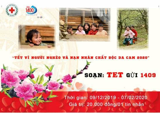 Têt: des SMS pour les pauvres et les victimes de l'agent orange ảnh 1