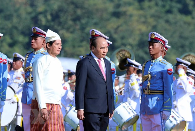 Le Vietnam et le Myanmar poursuivent à promouvoir les liens bilatéraux à une nouvelle hauteur ảnh 1 Le Vietnam et le Myanmar poursuivent à promouvoir les liens bilatéraux à une nouvelle hauteur ảnh 1