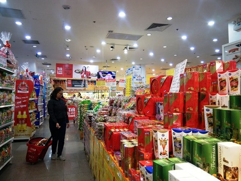Le marché alimentaire du Têt en vogue ảnh 1 Le marché alimentaire du Têt en vogue ảnh 1