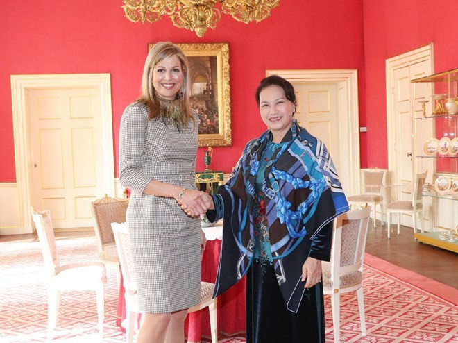Poursuite des activités de la présidente de l'AN Nguyen Thi Kim Ngan aux Pays-Bas ảnh 1 Poursuite des activités de la présidente de l'AN Nguyen Thi Kim Ngan aux Pays-Bas ảnh 1