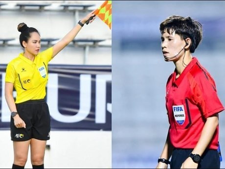 Deux arbitres vietnamiennes officieront lors de la finale de la Coupe d'Asie féminine U20 de l'AFC 2024 ảnh 1 Deux arbitres vietnamiennes officieront lors de la finale de la Coupe d'Asie féminine U20 de l'AFC 2024 ảnh 1
