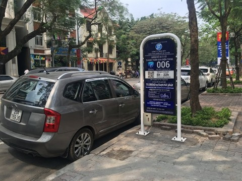 Hanoï expérimente l’«intelligent parking» ảnh 1 Hanoï expérimente l’«intelligent parking» ảnh 1