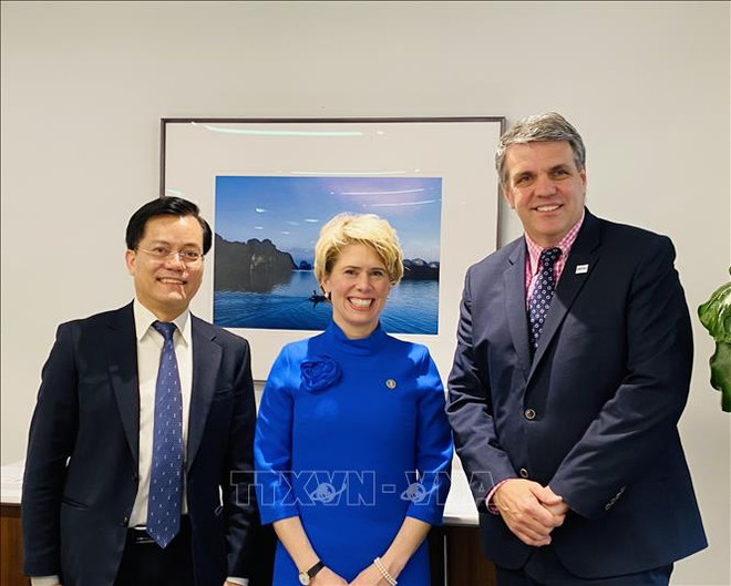 L’ASEAN promeut sa coopération avec l'USTDA et l'Eximbank ảnh 1 L’ASEAN promeut sa coopération avec l'USTDA et l'Eximbank ảnh 1
