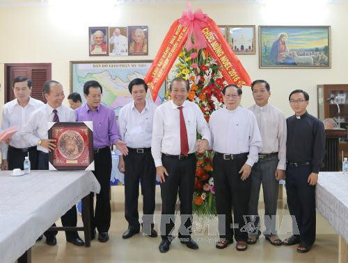 Noël : meilleurs voeux aux catholiques ảnh 1 Noël : meilleurs voeux aux catholiques ảnh 1