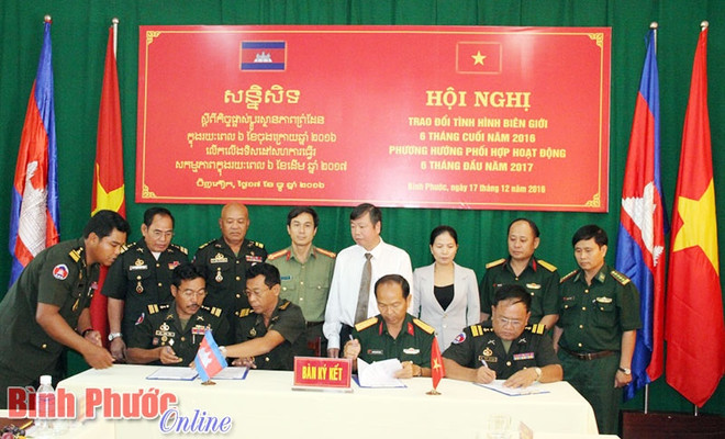 Le Vietnam et le Cambodge s'efforcent d'édifier une ligne frontalière de paix ảnh 1 Le Vietnam et le Cambodge s'efforcent d'édifier une ligne frontalière de paix ảnh 1